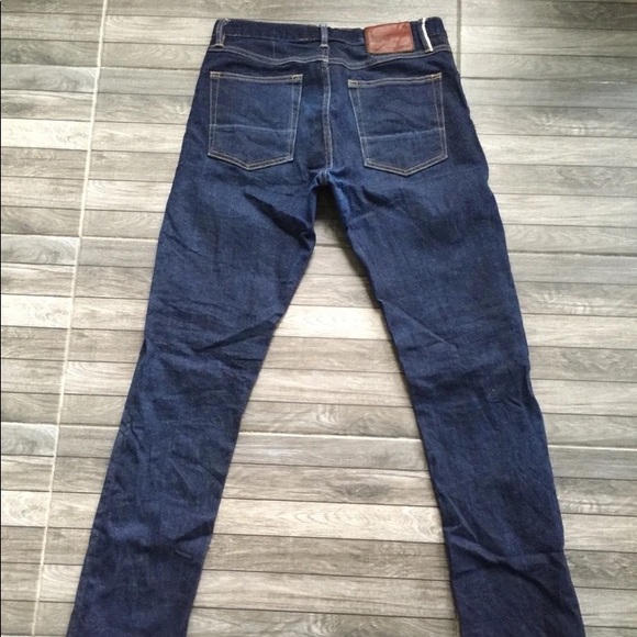 Gustin Raw Denim Selvaged Straight fit Men’s Jeans broken in soft feel! - Picture 6 of 7